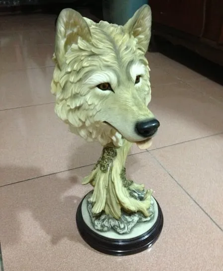 Đầu sói 3D quét từ Lin Lin