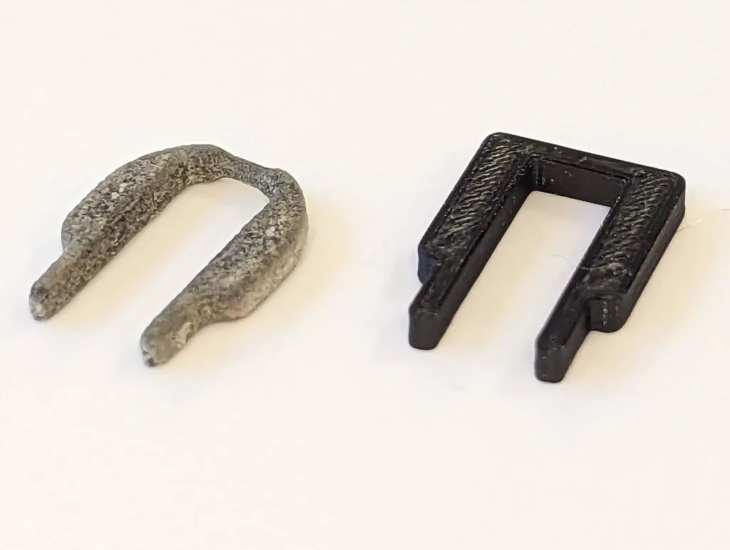 C-Clip Giữ Ròng Rọc Cho Kệ Trên Của Máy Rửa Chén Miele