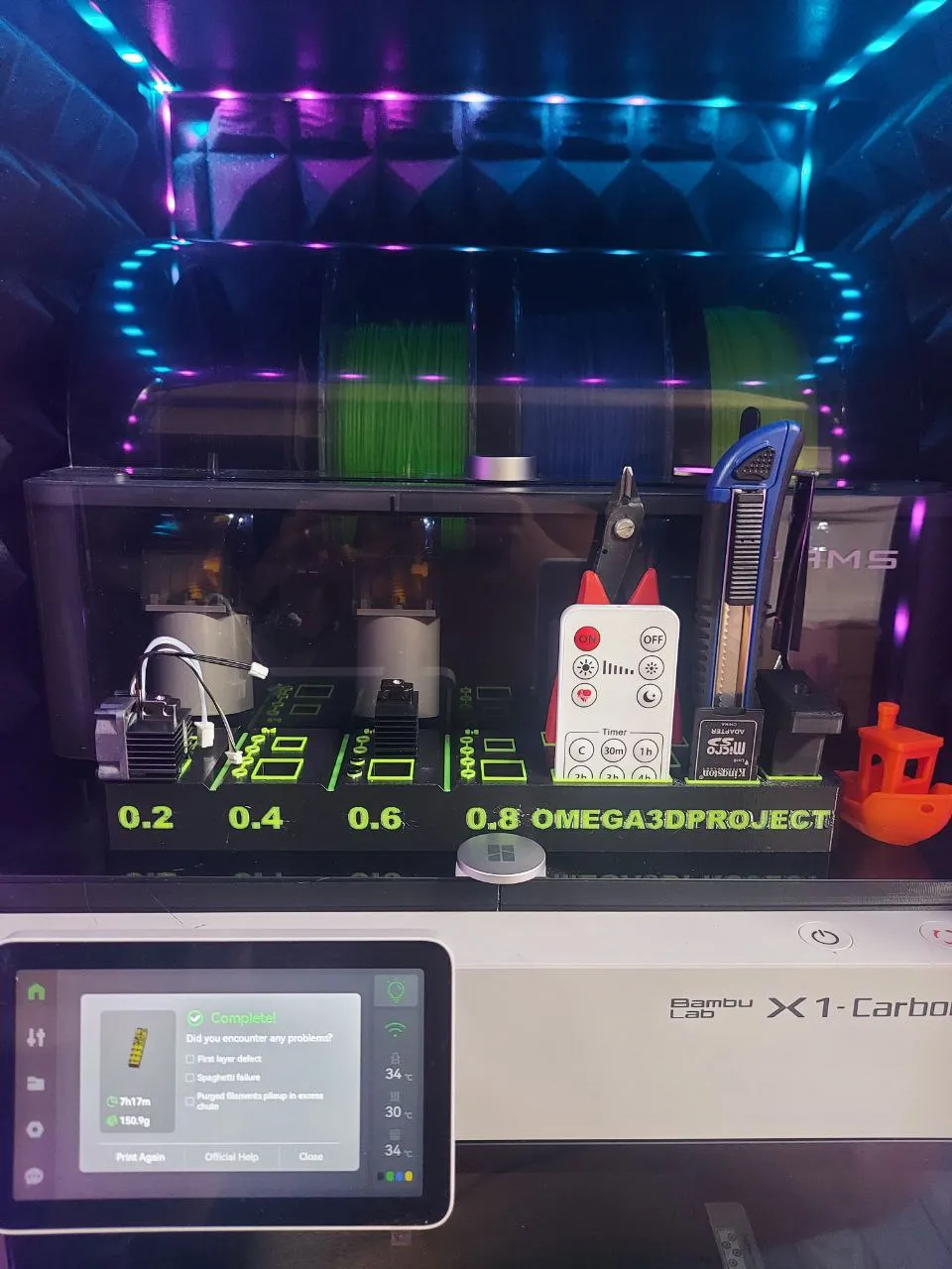 Giá đỡ công cụ cho đầu nóng Bambu