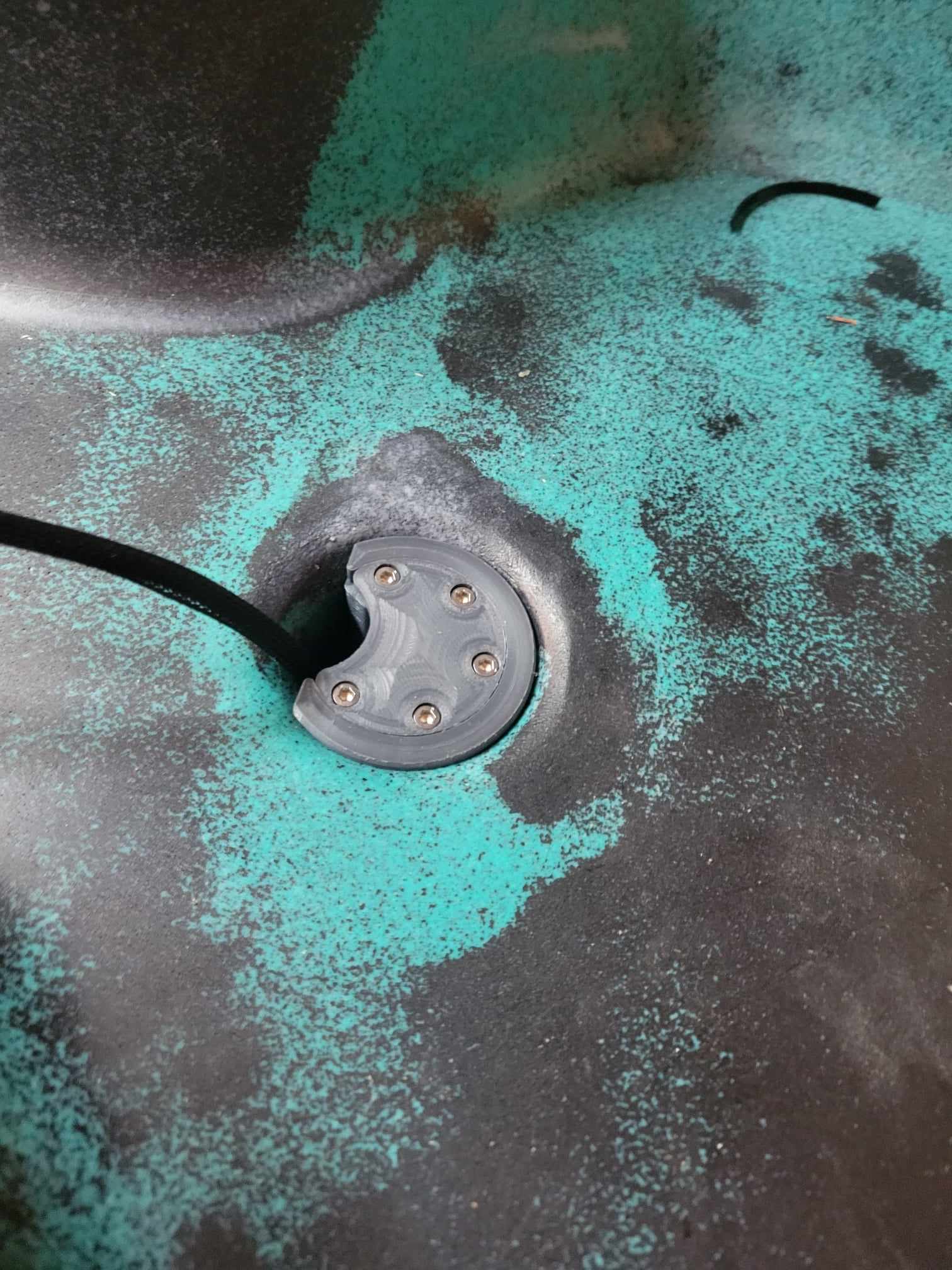 Giá đỡ cảm biến Garmin GT20 cho Old Town Salty PDL