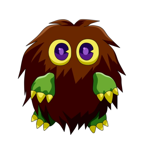 Mô hình Kuriboh phong cách Low Poly từ Yu-Gi-Oh!