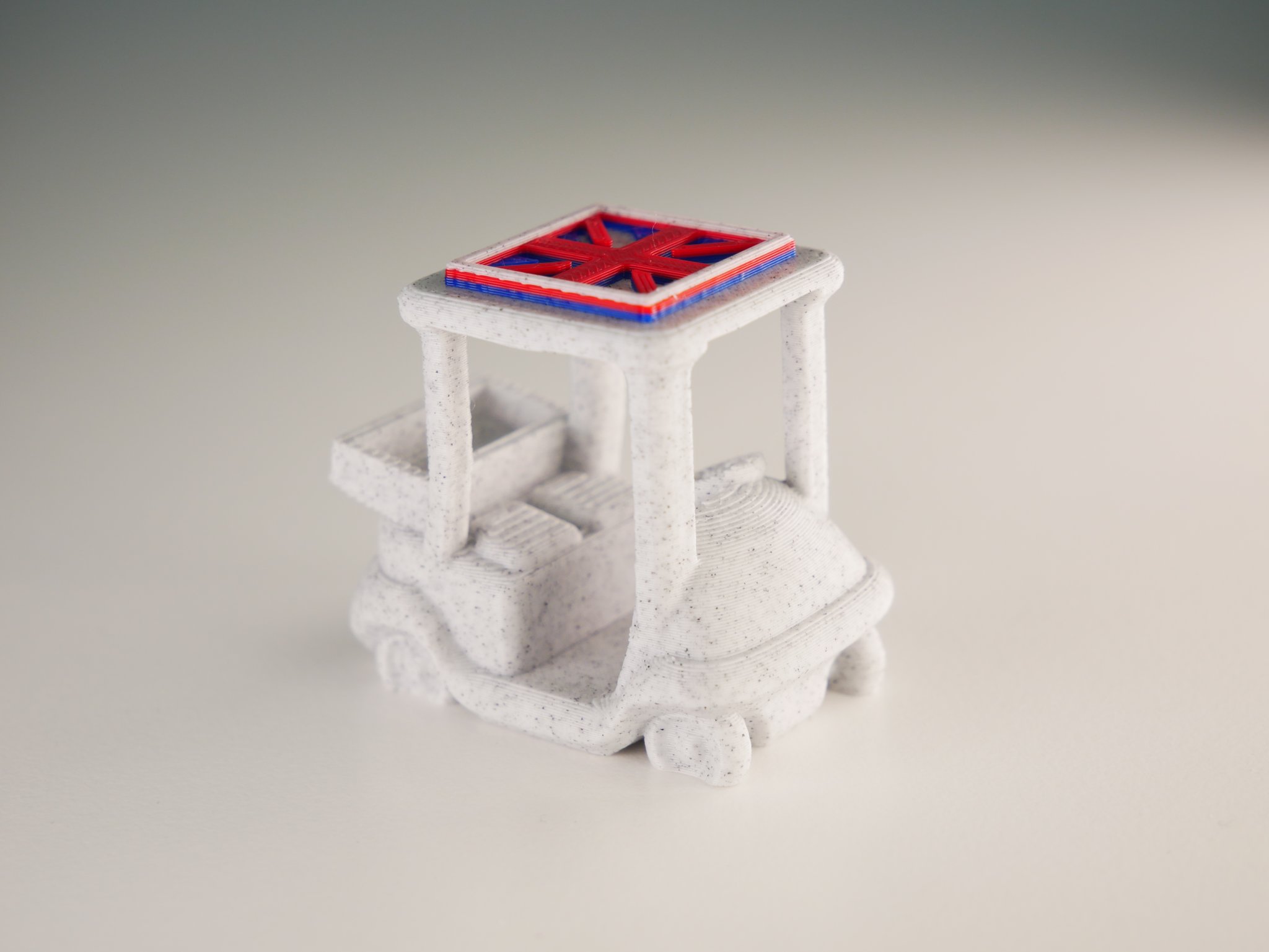 Xe golf in 3D E3DBuggy cho bài kiểm tra hiệu suất