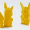 Pikachu Low Poly với đuôi được gia cố chắc chắn
