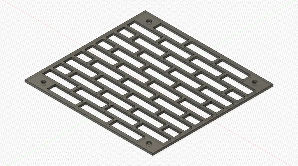 LD Cooling Fan Grill 120mm - Chống Bụi Cho Case PC