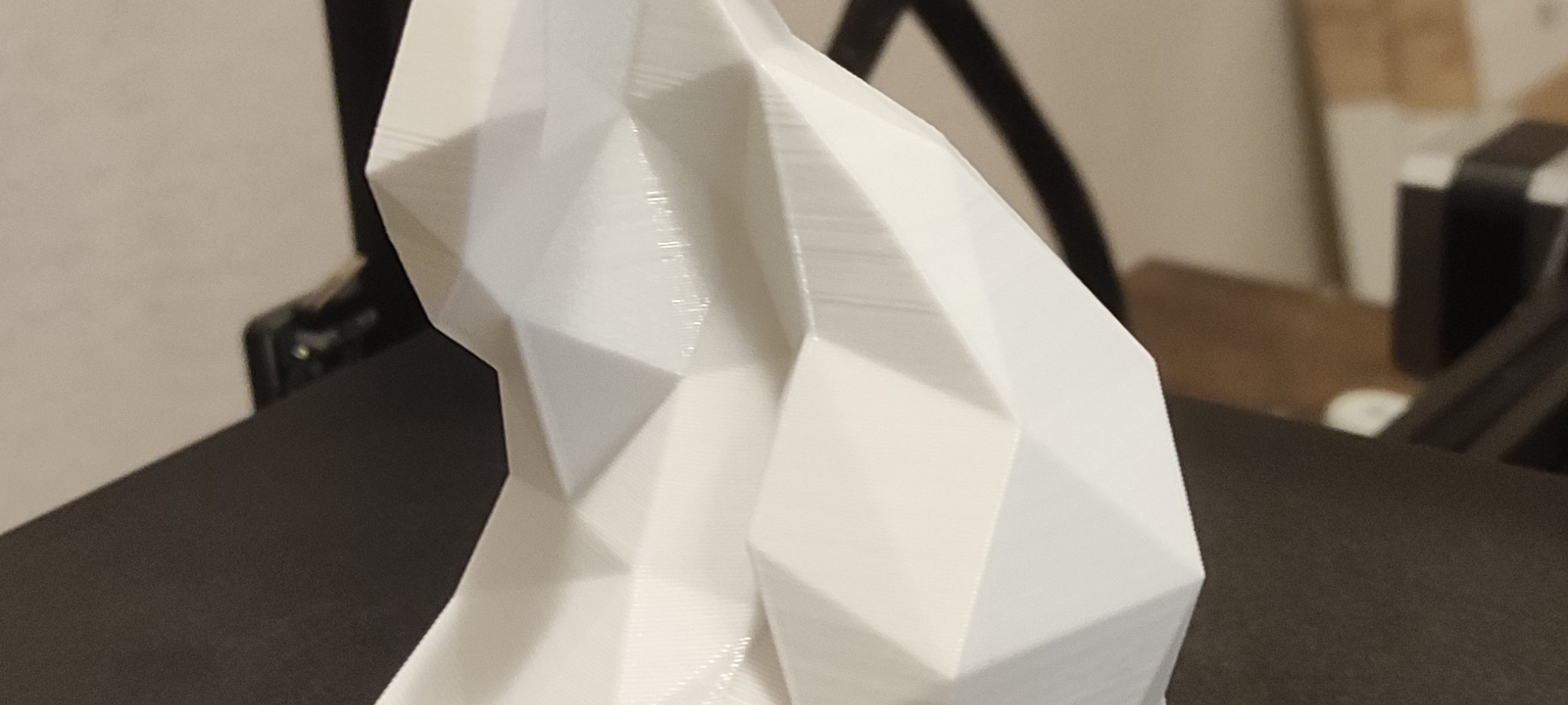 Vỏ đèn LED hình ngọn lửa phong cách low poly