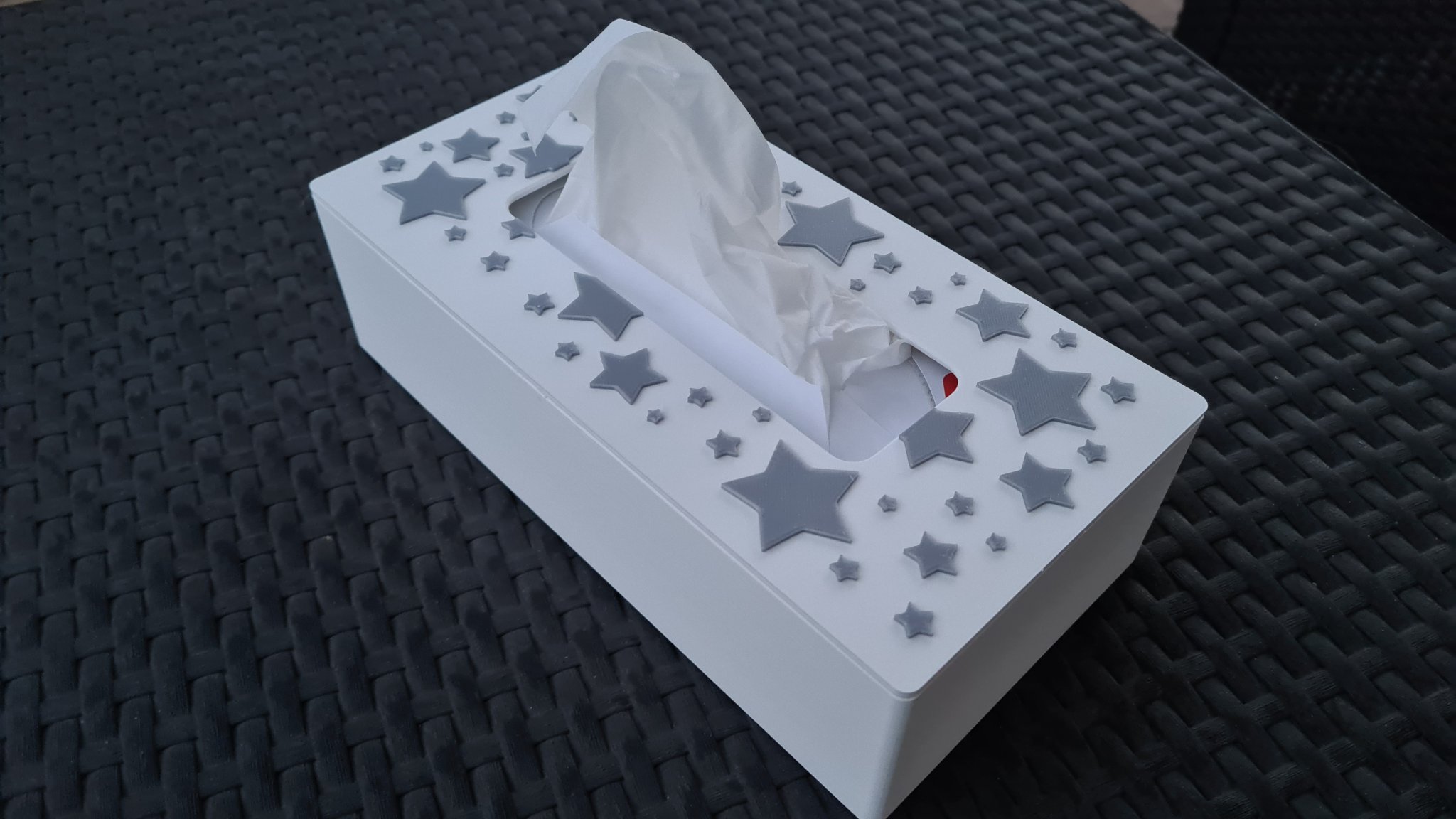 Hộp đựng khăn giấy họa tiết sao