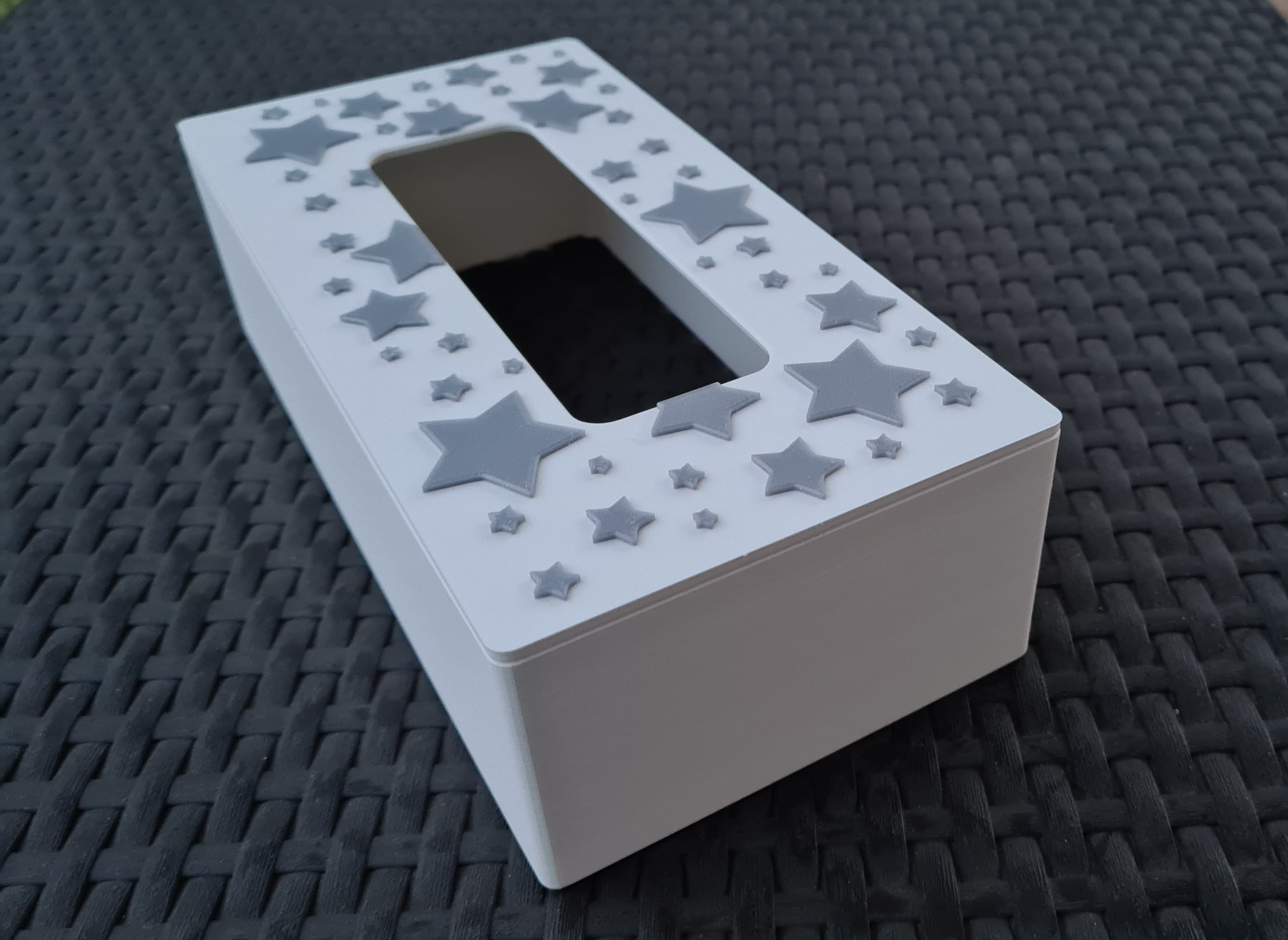 Hộp đựng khăn giấy họa tiết sao