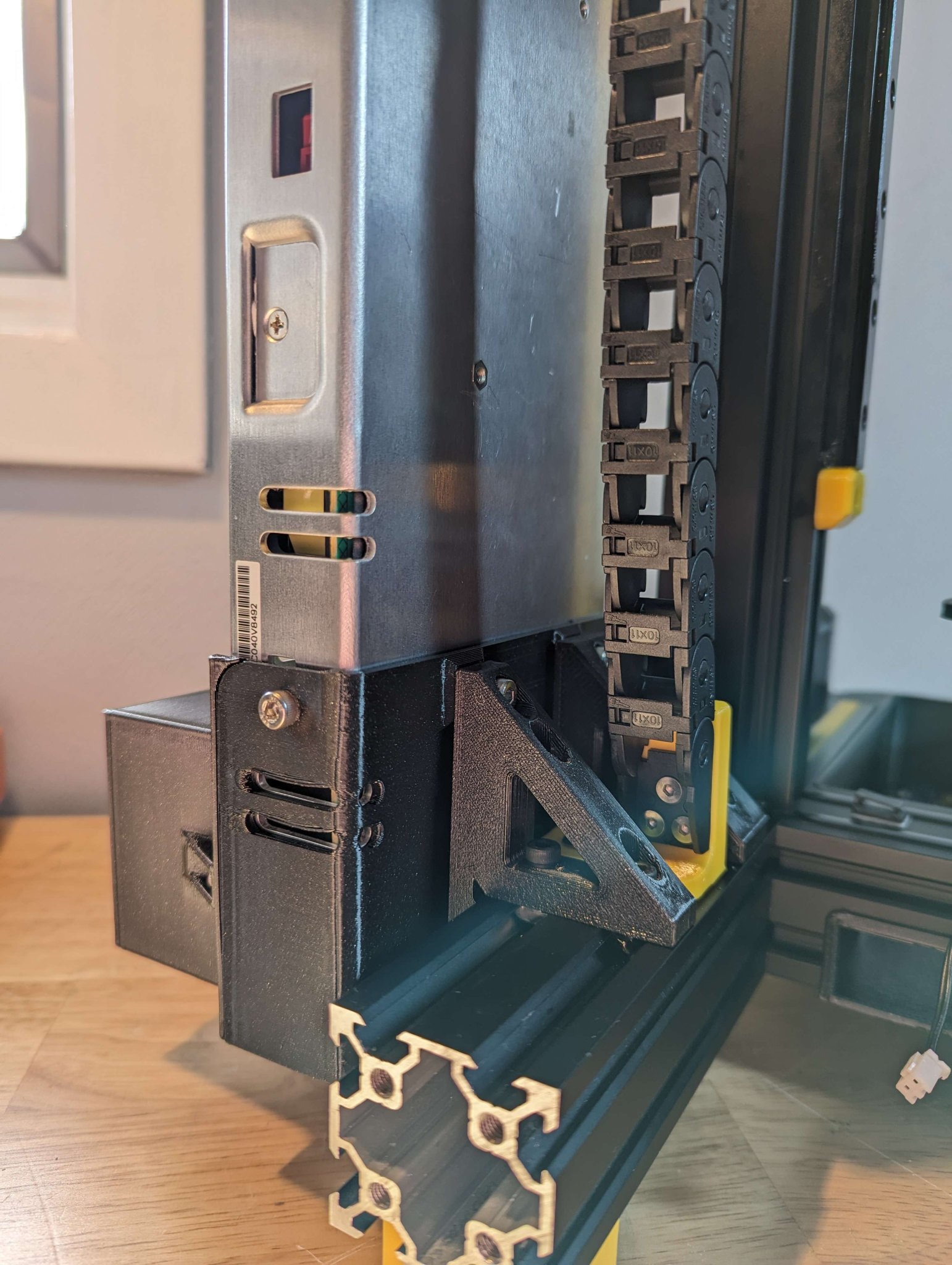 Giá đỡ nguồn Mean Well LRS-350 cho máy in Ender 3