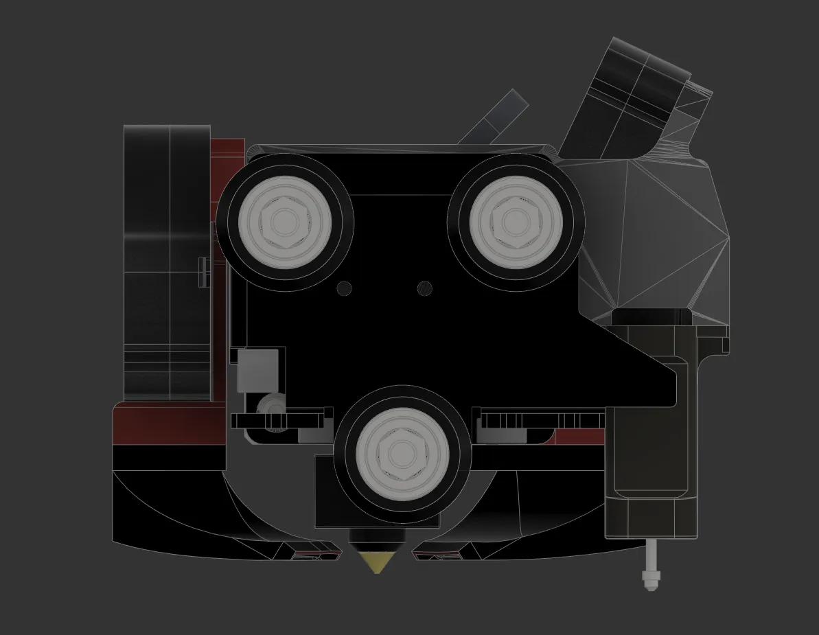 Hệ thống ống dẫn khí 5015 cho máy in S1 Pro Sprite