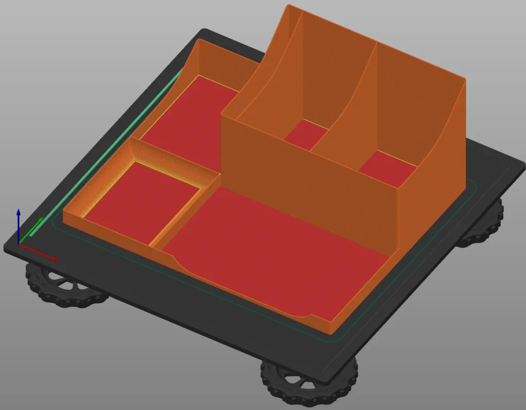 Giá đỡ tổ chức bàn làm việc cho ghi chú và thẻ doanh nghiệp