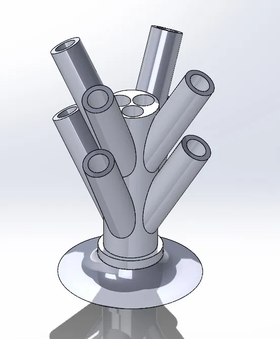 Giá đỡ bút chì/ cọ vẽ xoay 2 phần