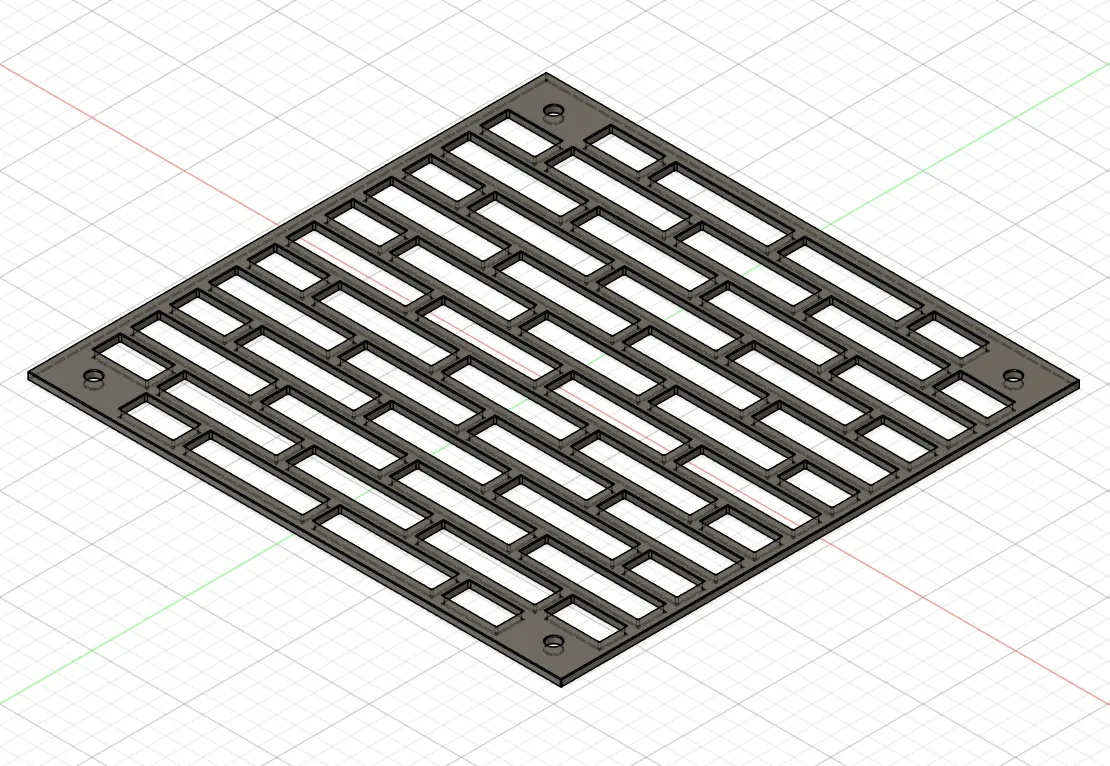 Tấm Lưới Chắn Quạt LD Cooling 140mm