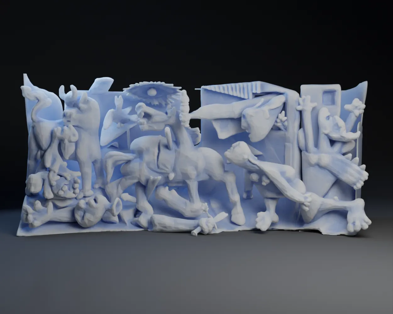 Bức tranh Guernica 3D của Picasso