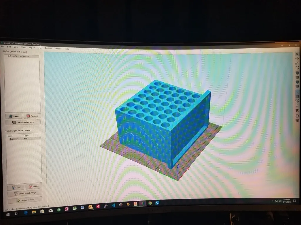 Giá đỡ son môi cho chai son 16mm x 120mm