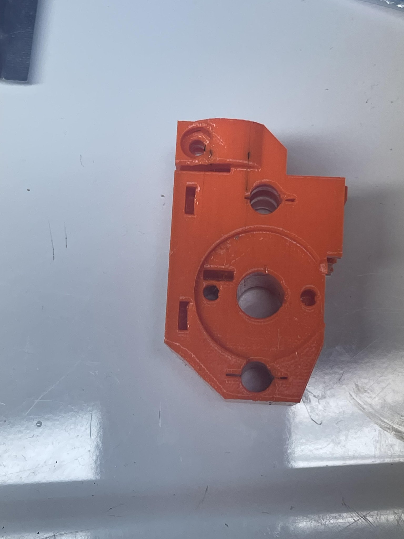 Công cụ chọn lưỡi kép cải tiến cho MMU2 với lỗ khoan lớn