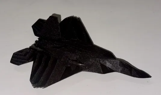 Tiêm kích F-22 Raptor phong cách Low Poly