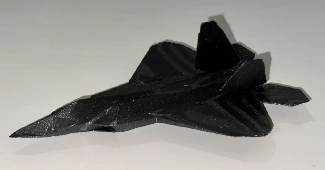 Tiêm kích F-22 Raptor phong cách Low Poly