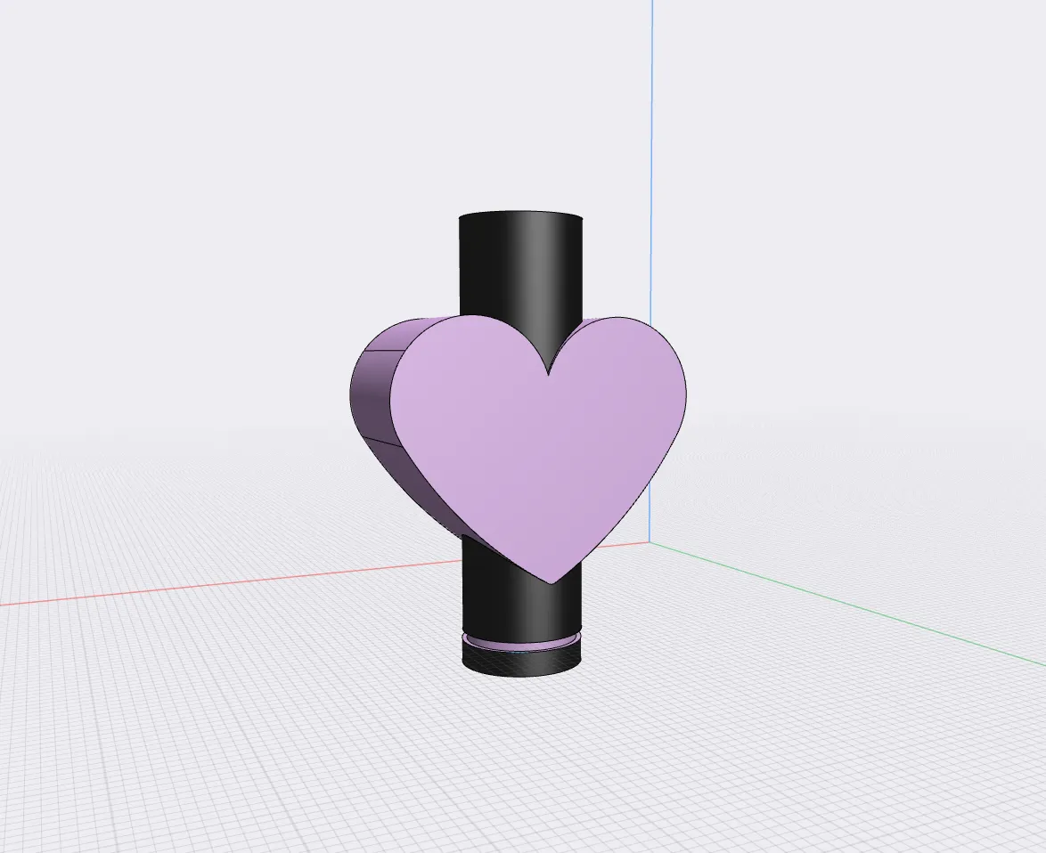 Đầu hút hình trái tim kích thước 810 cho vape