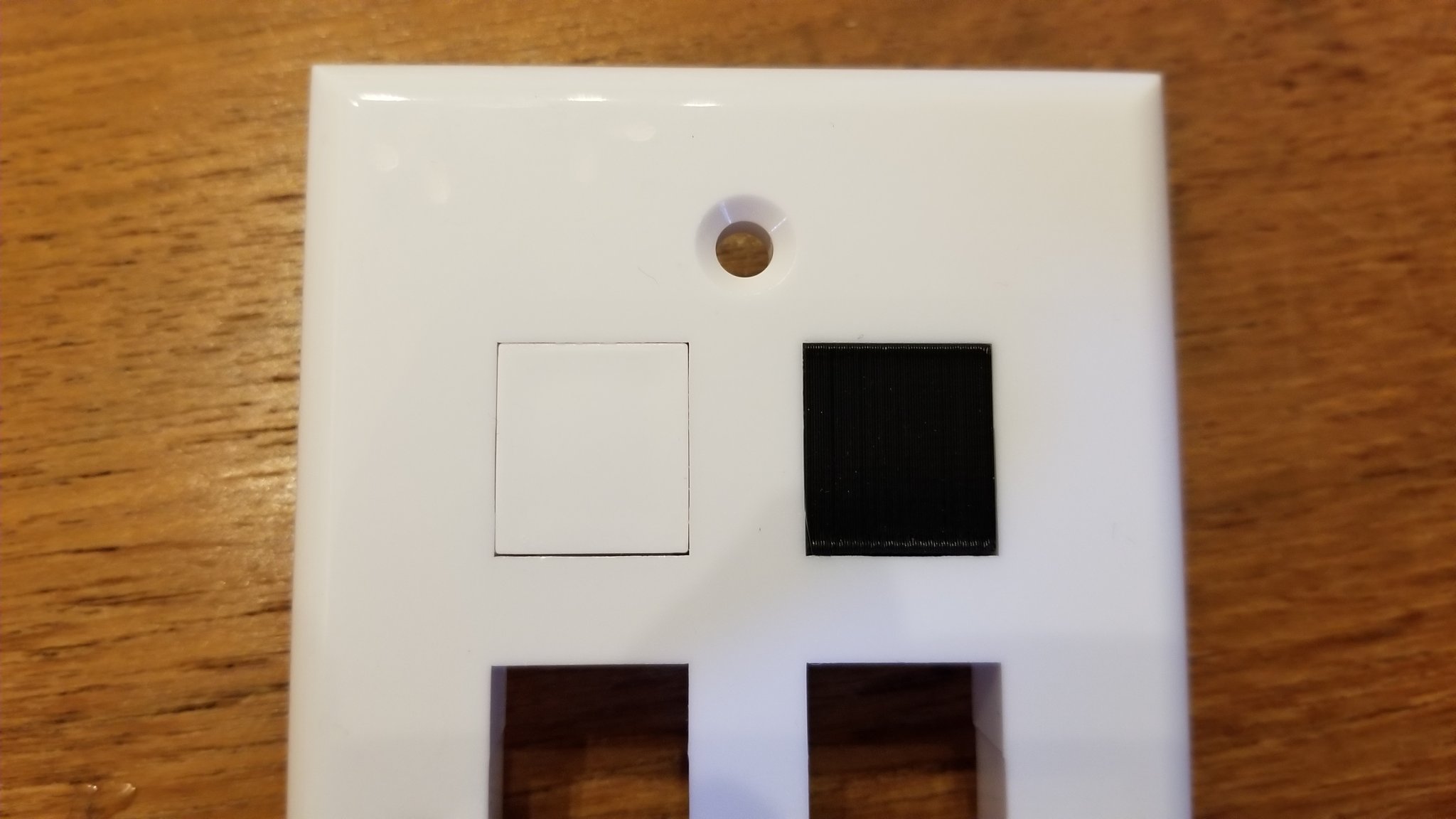 Mặt phẳng tường keystone trống cho bảng điều khiển