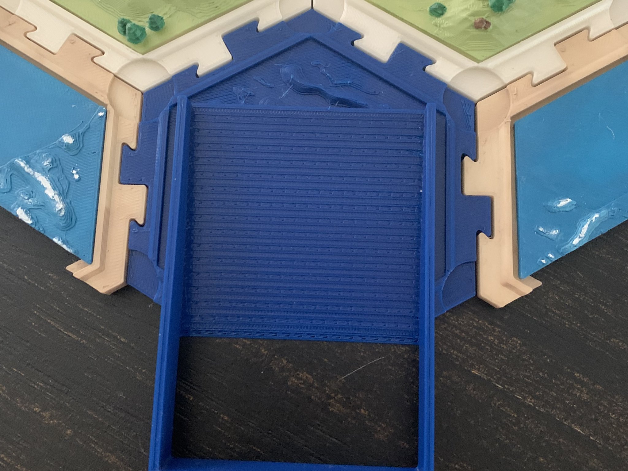 Giá đỡ thẻ bài Catan cho bàn chơi ghép nối