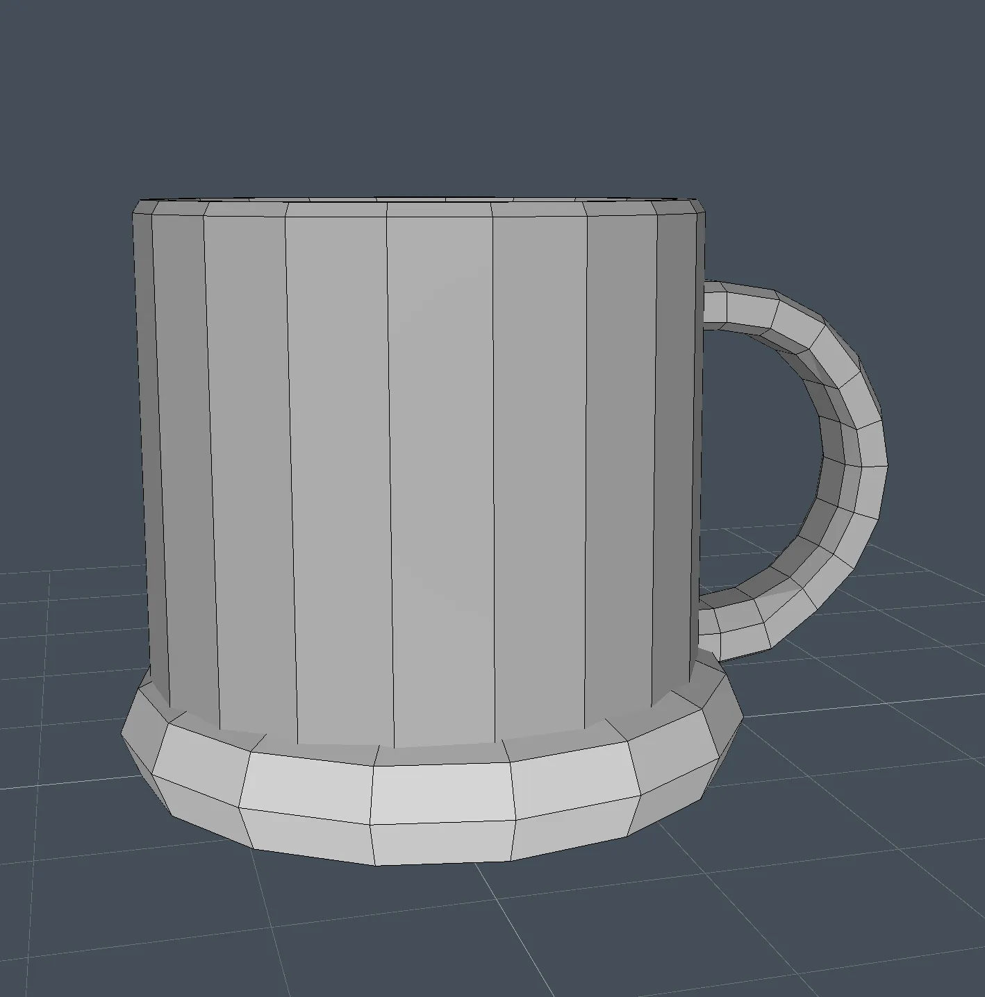 Cốc cà phê kiểu low poly