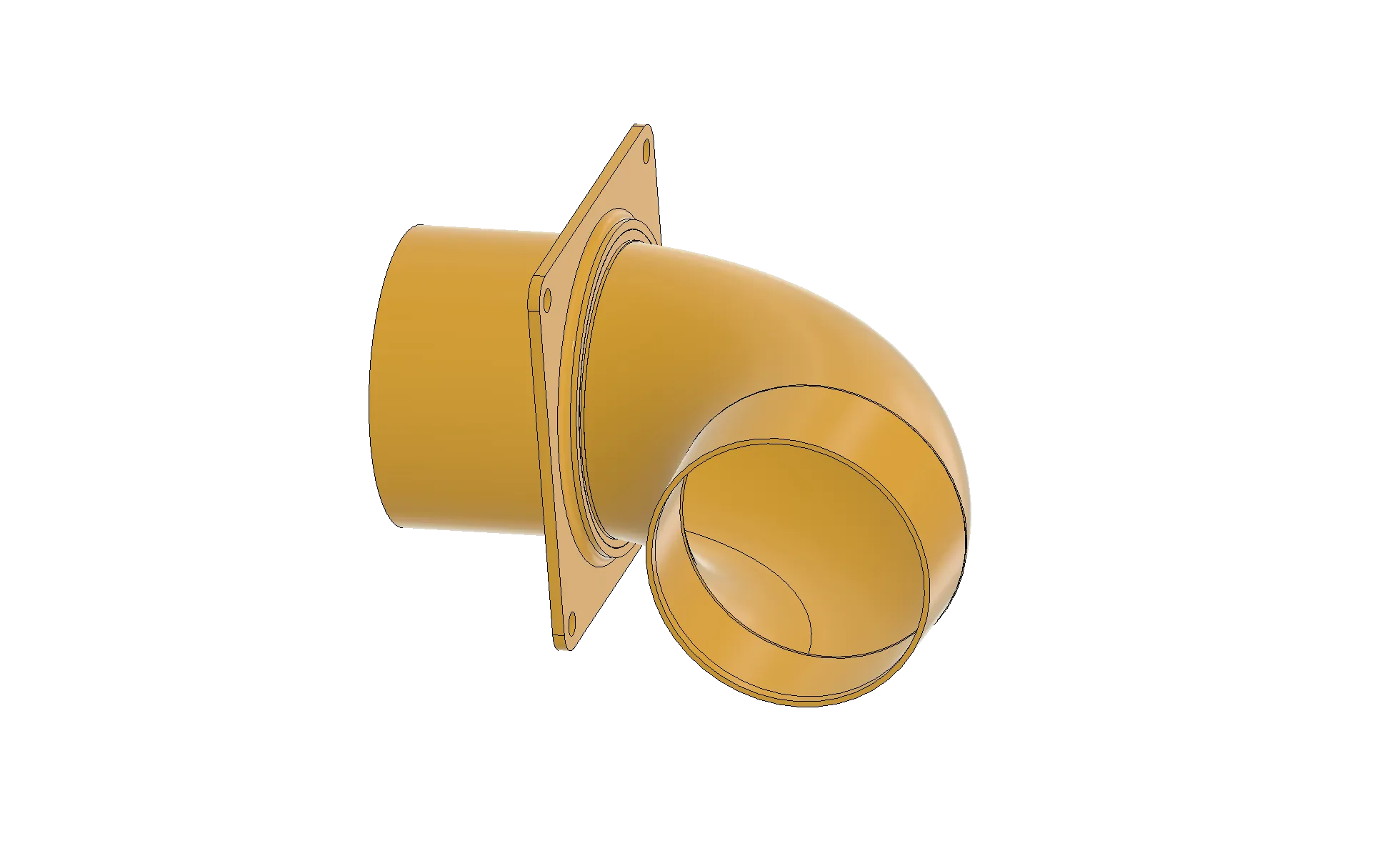 Khớp nối ống xả XTool M1 cho tường thạch cao