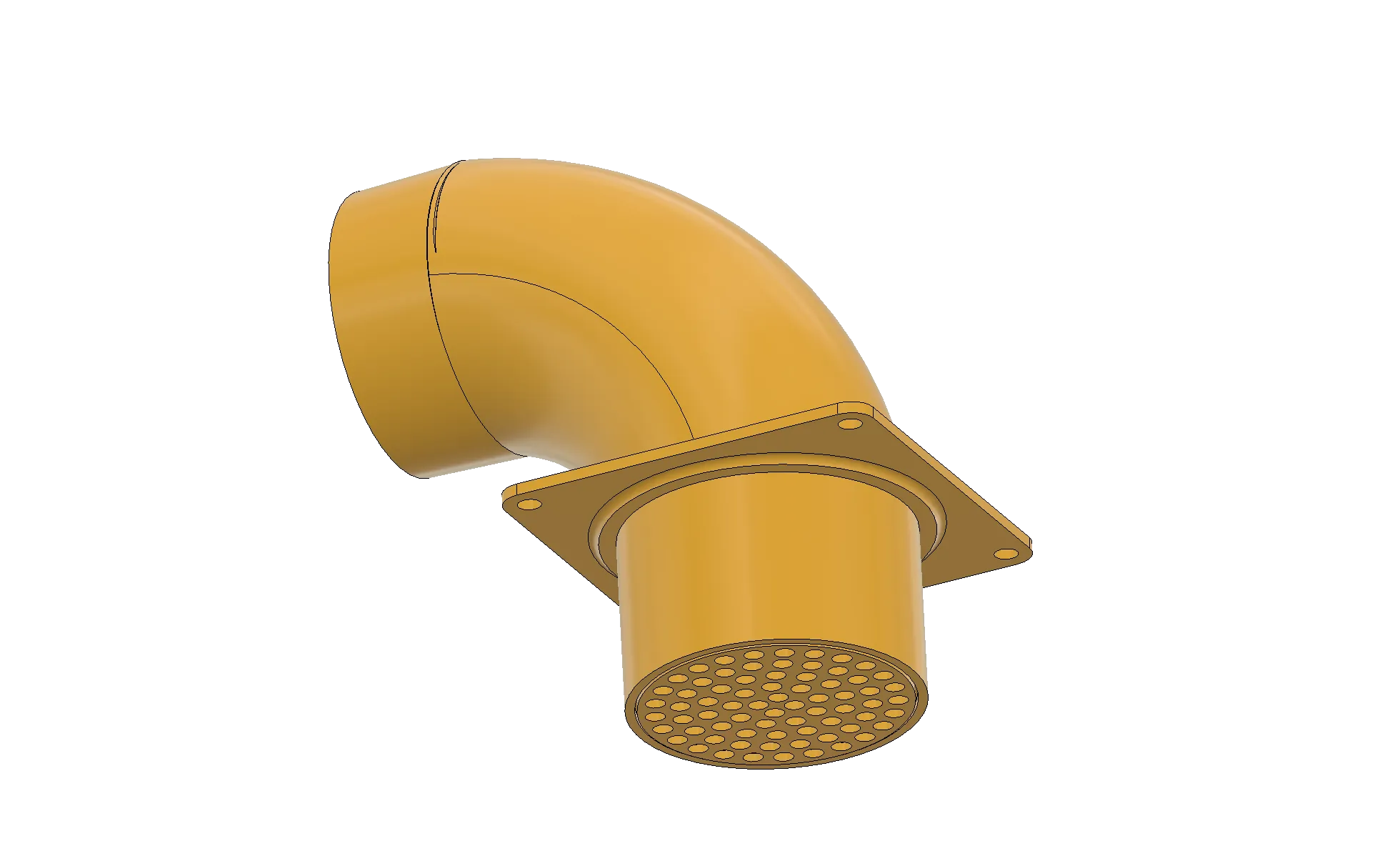 Khớp nối ống xả XTool M1 cho tường thạch cao