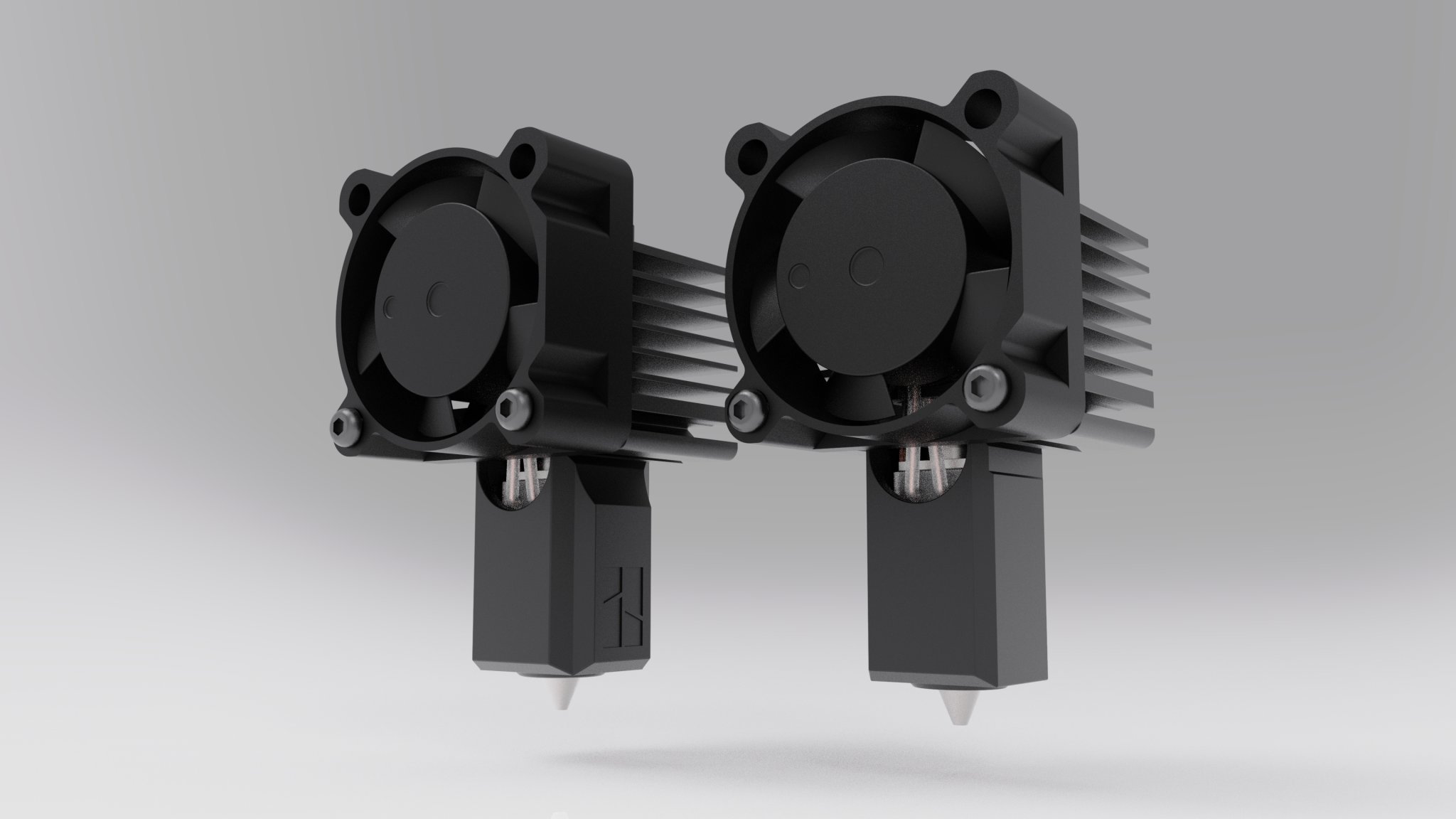 Lắp ráp Hotend hoàn chỉnh cho Bambu Lab X1C với vòi thép