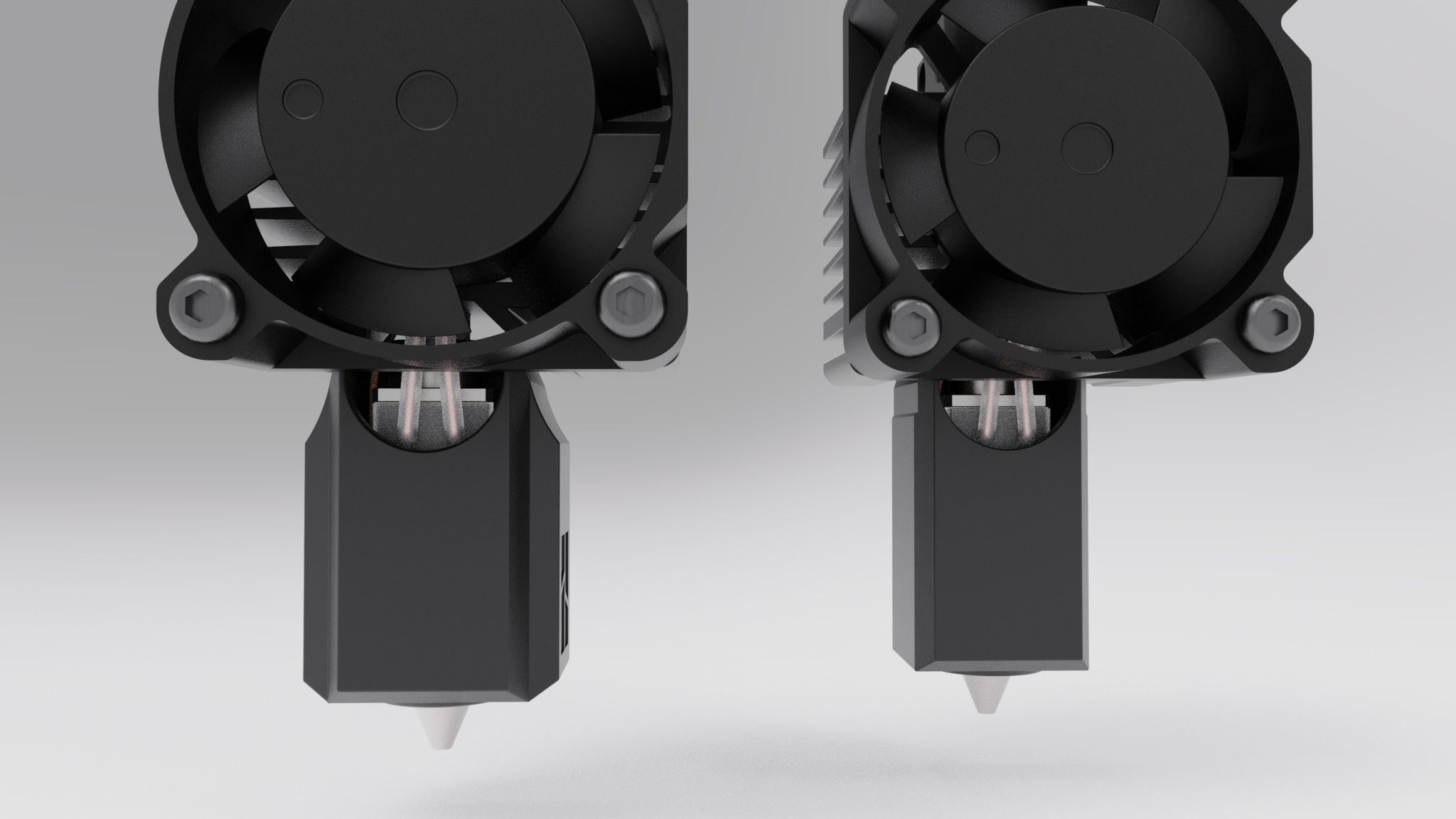 Lắp ráp Hotend hoàn chỉnh cho Bambu Lab X1C với vòi thép