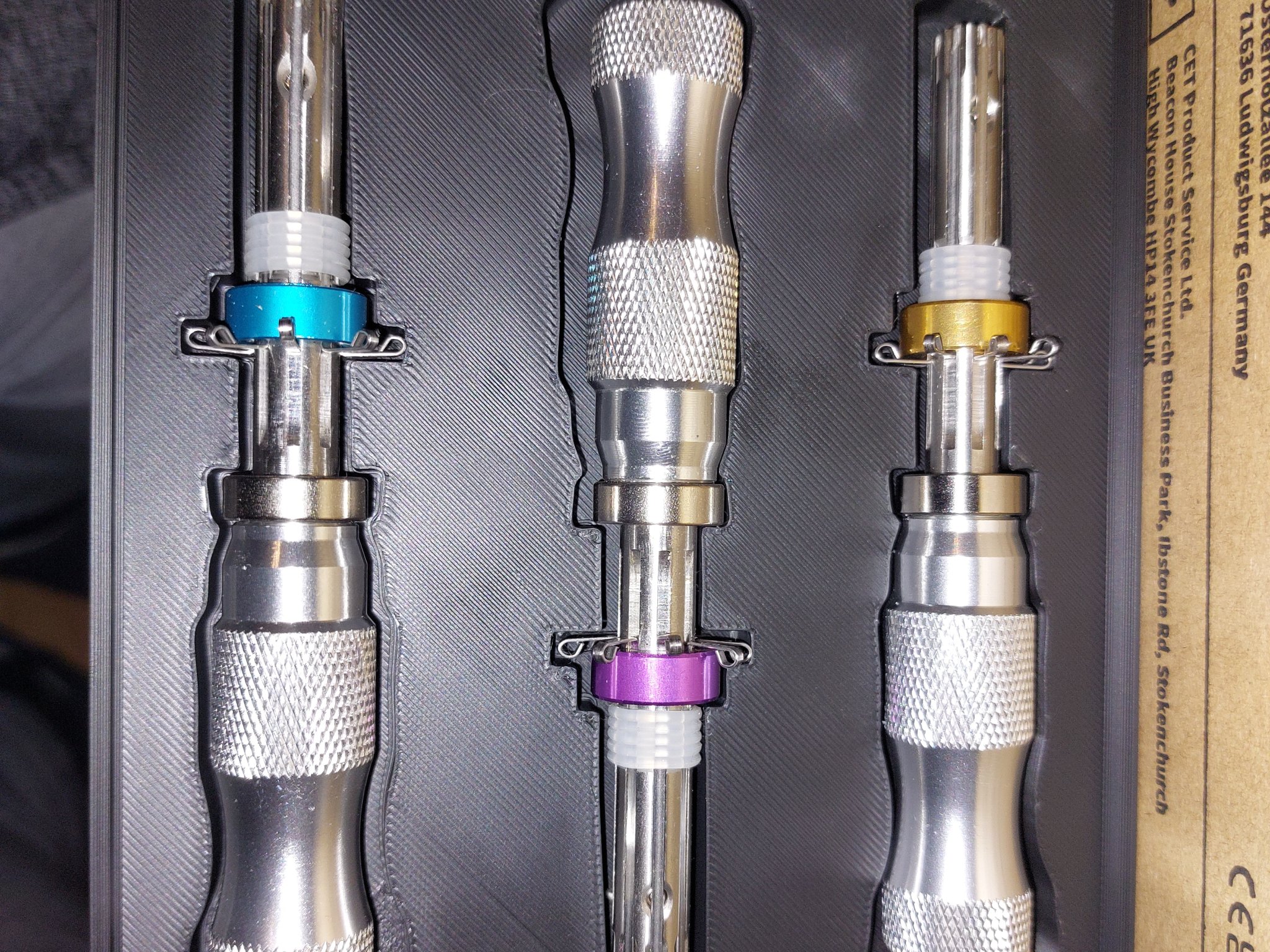 Thùng chứa pick lock dạng ống Gridfinity 4x3