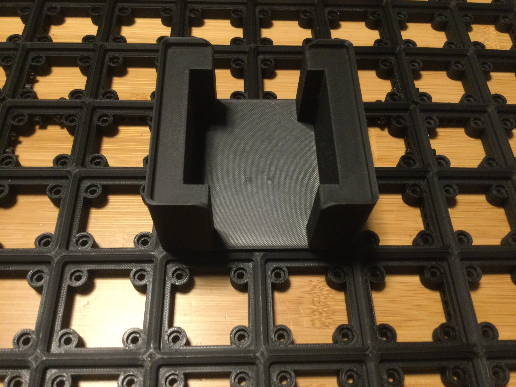 Giá đỡ miếng bông cotton vừa Gridfinity 2X2X6