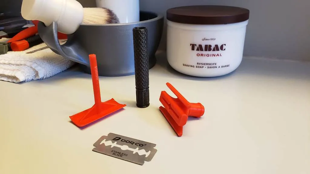 Dao cạo an toàn ba mảnh DE Safety Razor v2