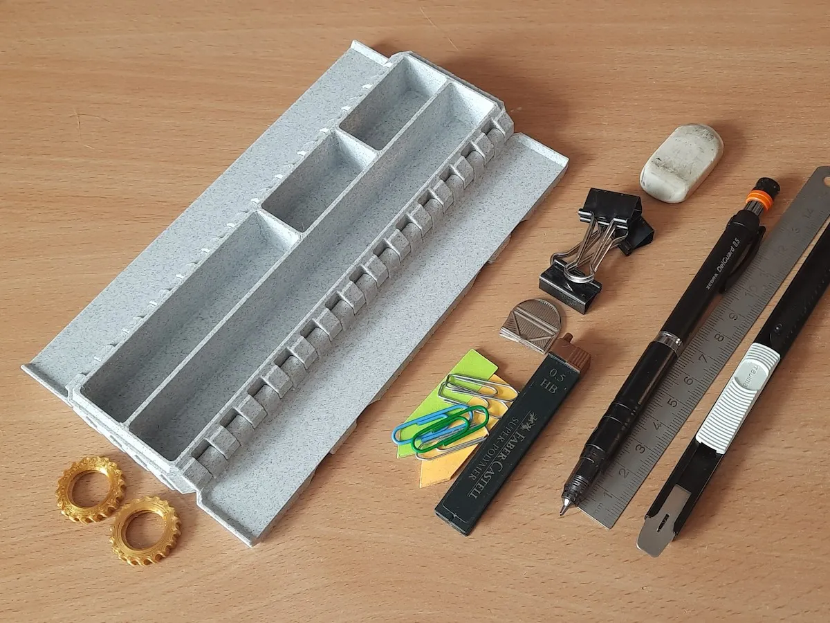 Hộp bút thiết kế bảo vệ chắc chắn với khóa an toàn