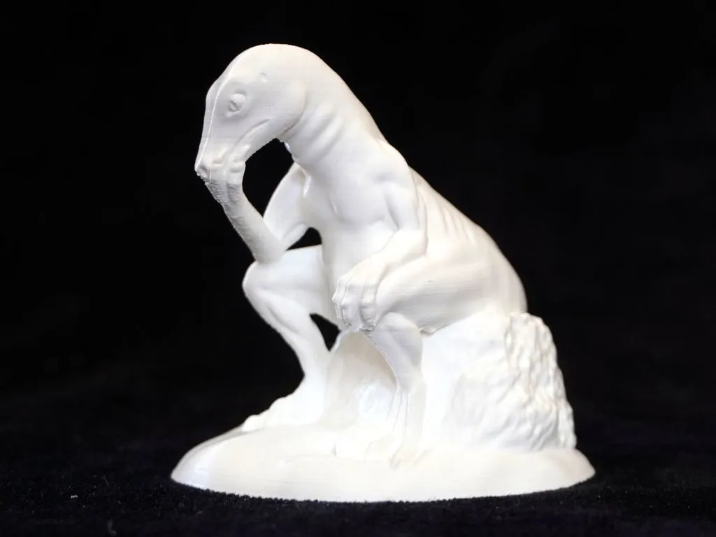 Nhân vật Philosoraptor kết hợp với tác phẩm Tượng Nghĩa