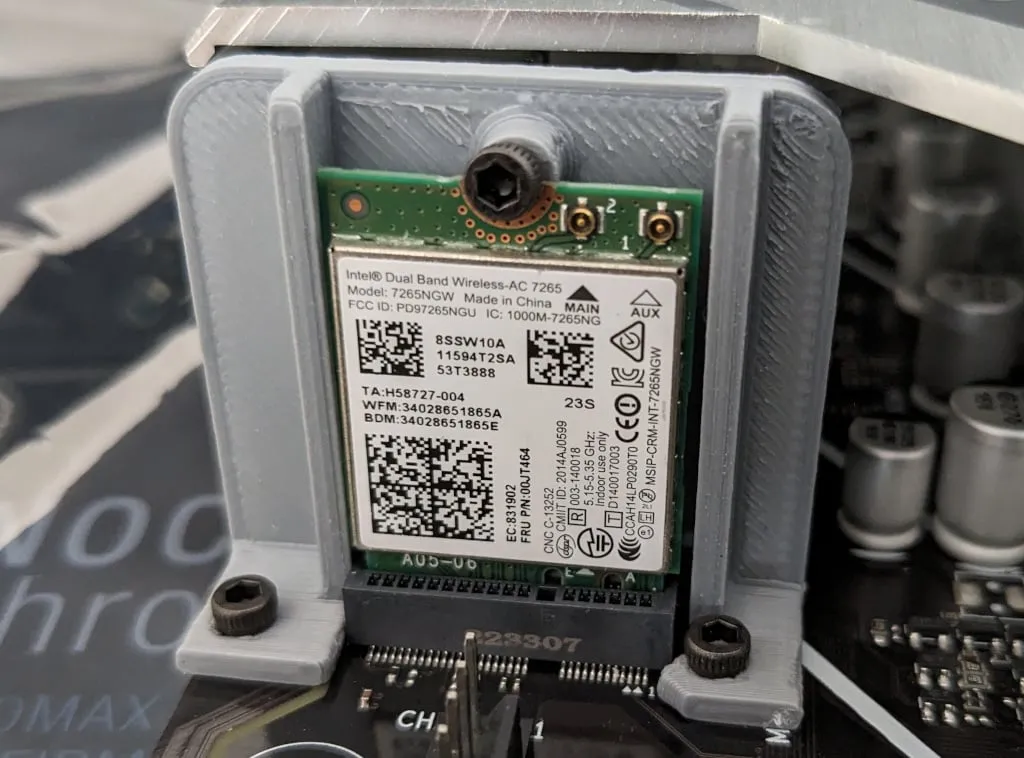 Giá đỡ M.2 Key E thẳng đứng cho Asus PRIME X670-P