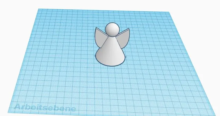 Thiên thần trang trí đơn giản cho không gian sống