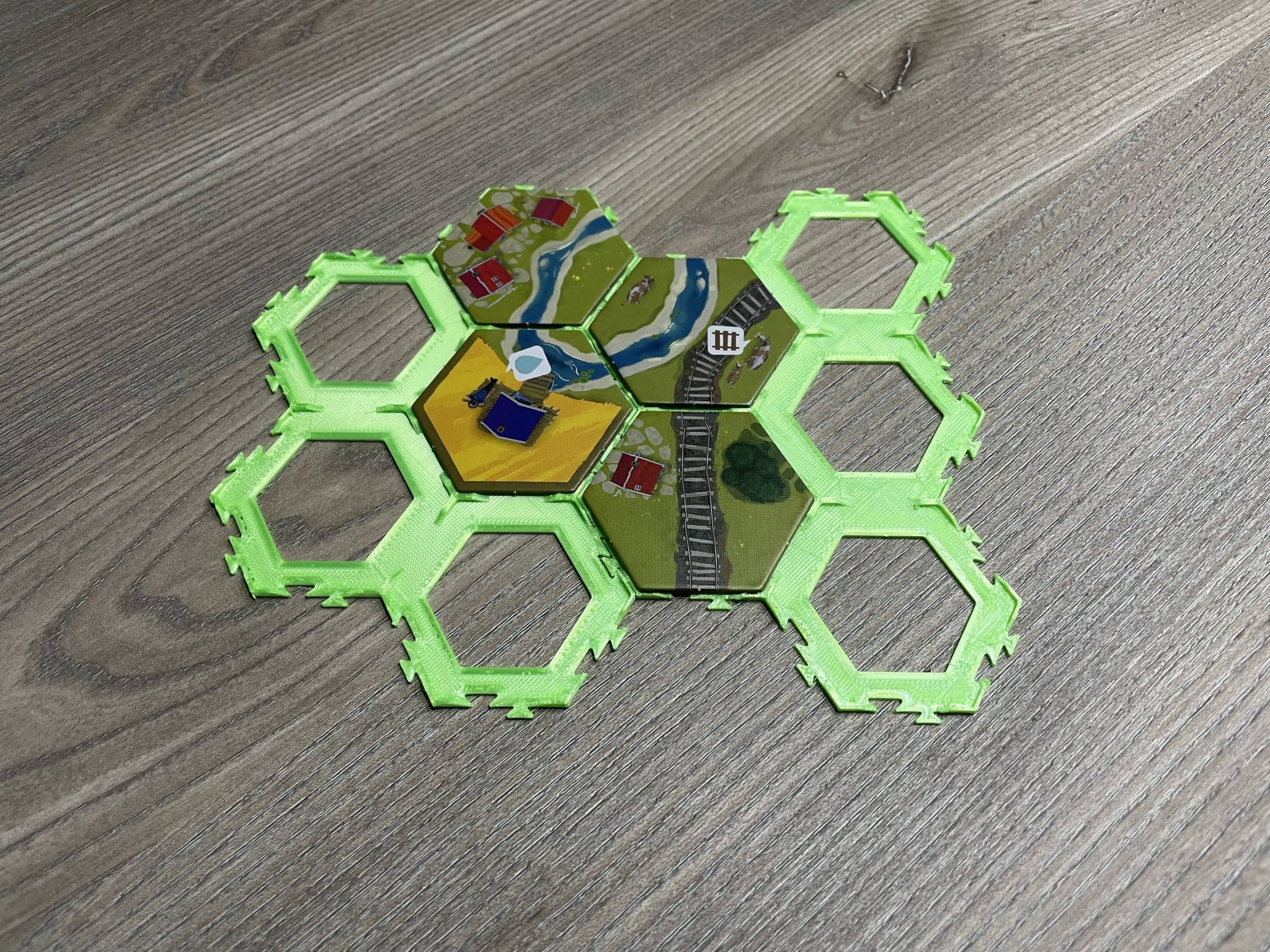 Hỗ trợ đặt gạch kết nối cho trò chơi Dorfromantik