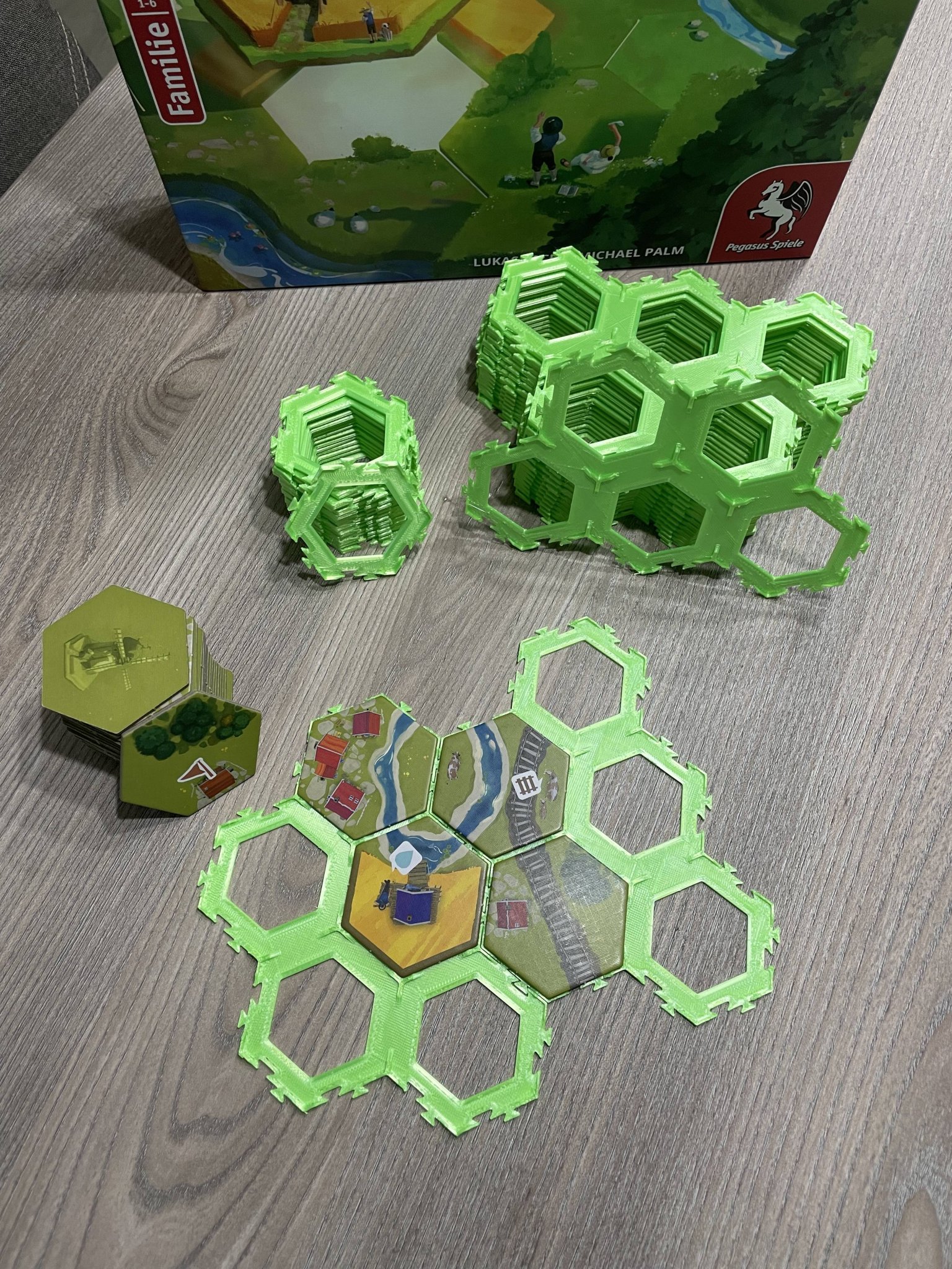 Hỗ trợ đặt gạch kết nối cho trò chơi Dorfromantik