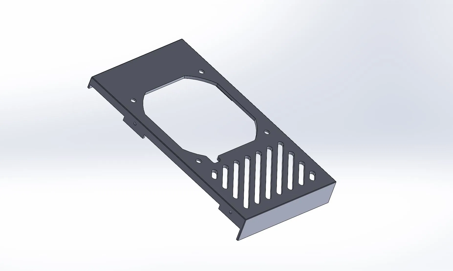 Nắp PSU CR-10S cho quạt 92mm Noctua