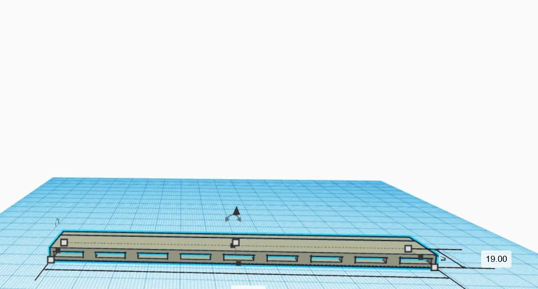 Nắp hộp kem que kết nối 9 que kem dài 11.5cm