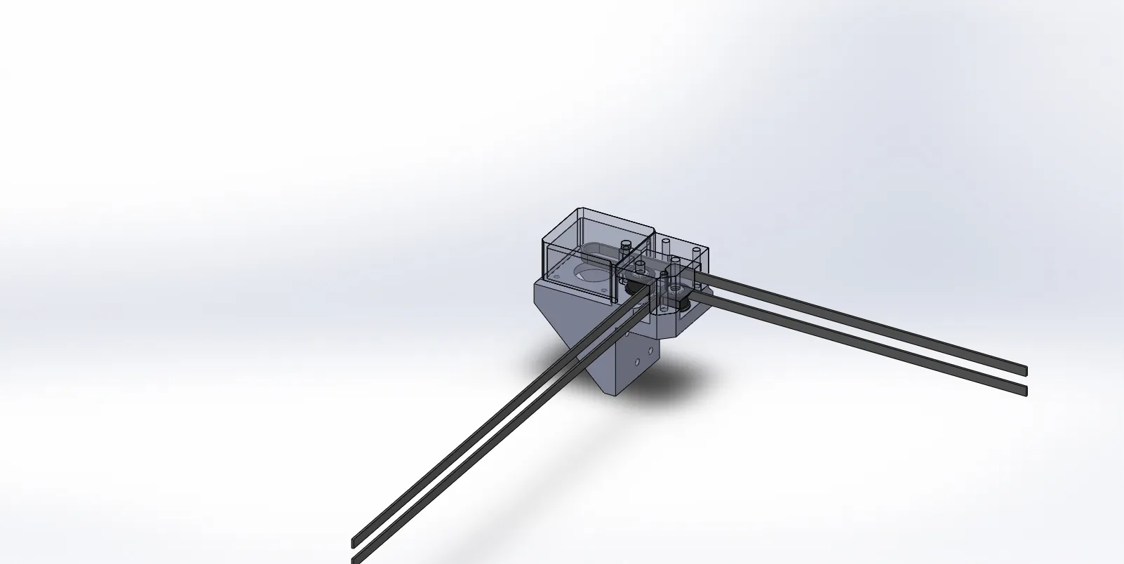 Giá đỡ động cơ phía trước AWD cho máy in Tronxy Core XY