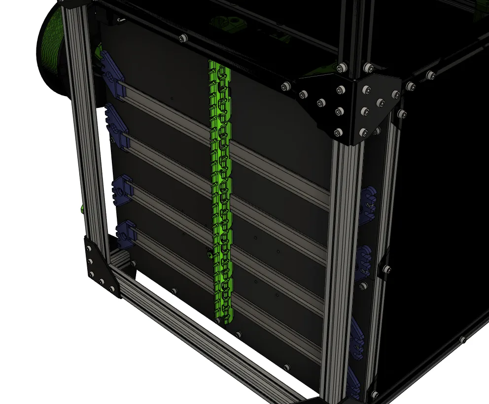 Giá đỡ dây RatRig hỗ trợ ray DIN 35mm