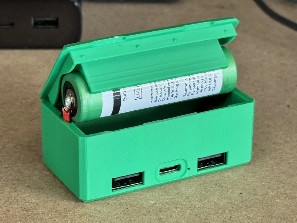 Sạc dự phòng IP5328P với pin 18650 công suất cao