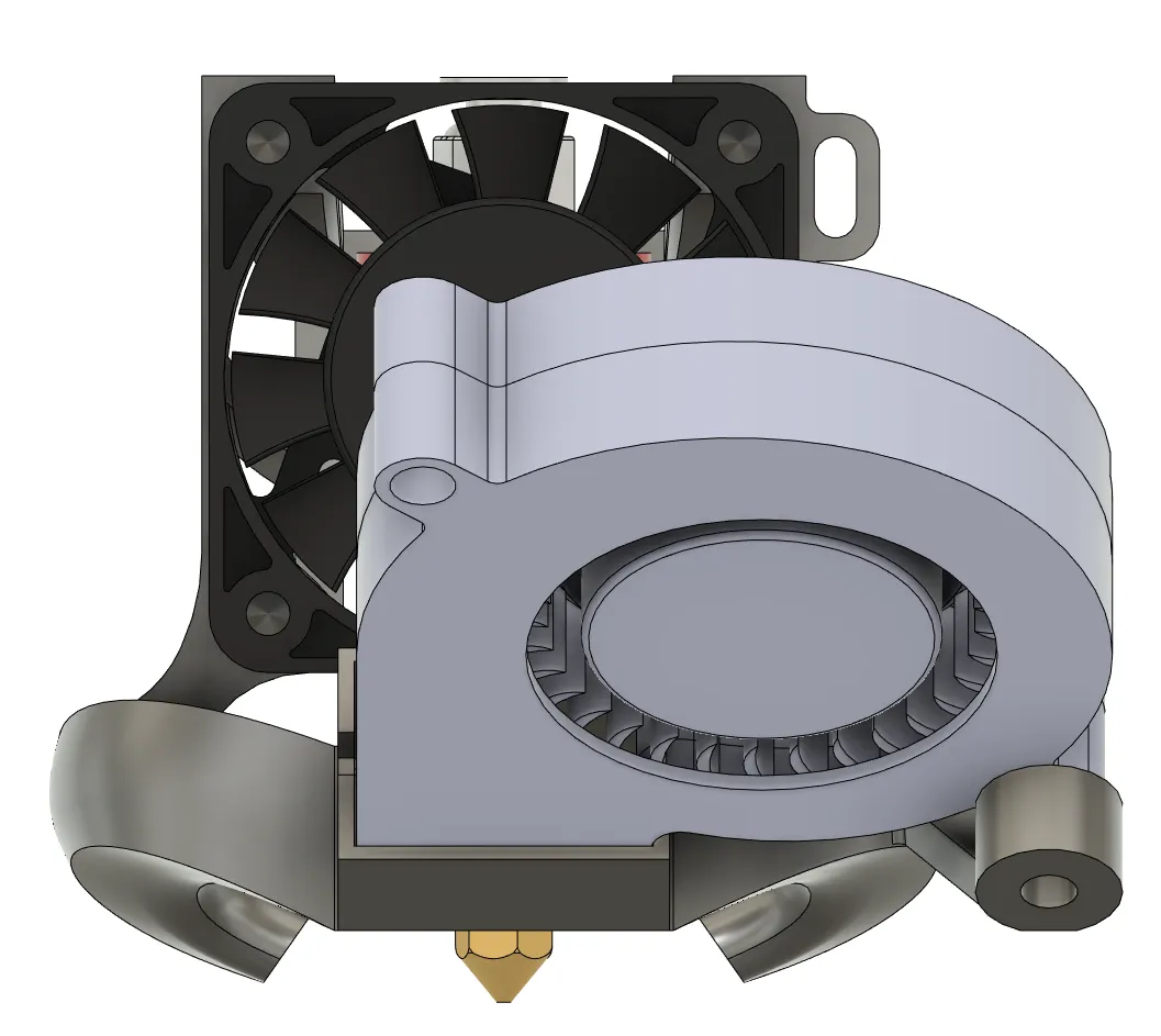 Bộ làm mát nhẹ cho máy in 3D Ender 3 / Voxelab Aquila - Quạt 5015