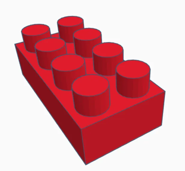 Gạch xây dựng 2x4 trong bộ sưu tập brickit