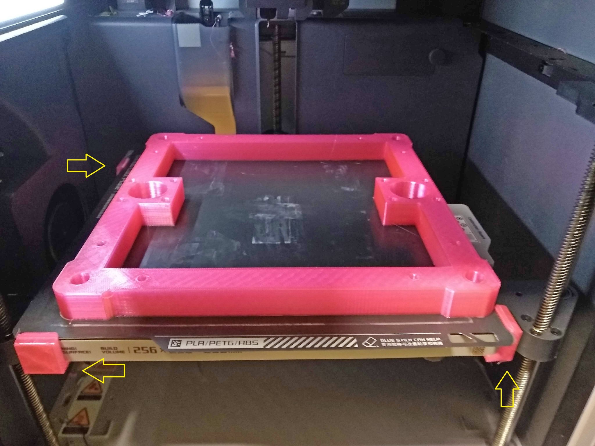 Kẹp giường Bambulab X1 cho mô hình in lớn