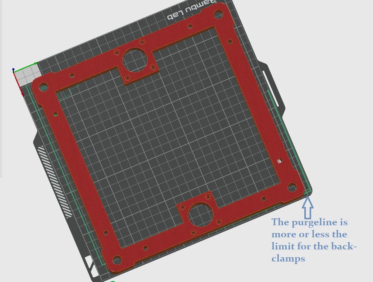 Kẹp giường Bambulab X1 cho mô hình in lớn
