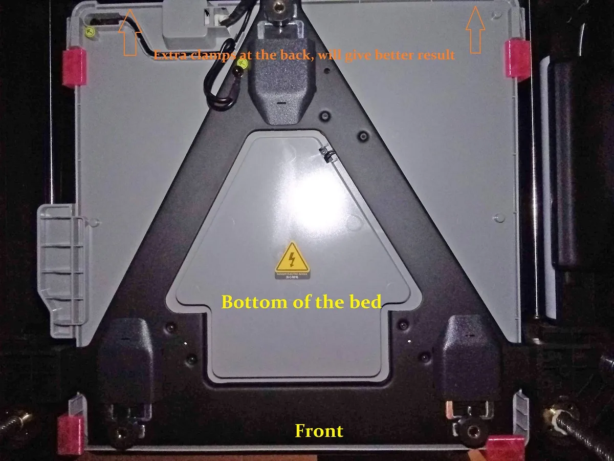 Kẹp giường Bambulab X1 cho mô hình in lớn