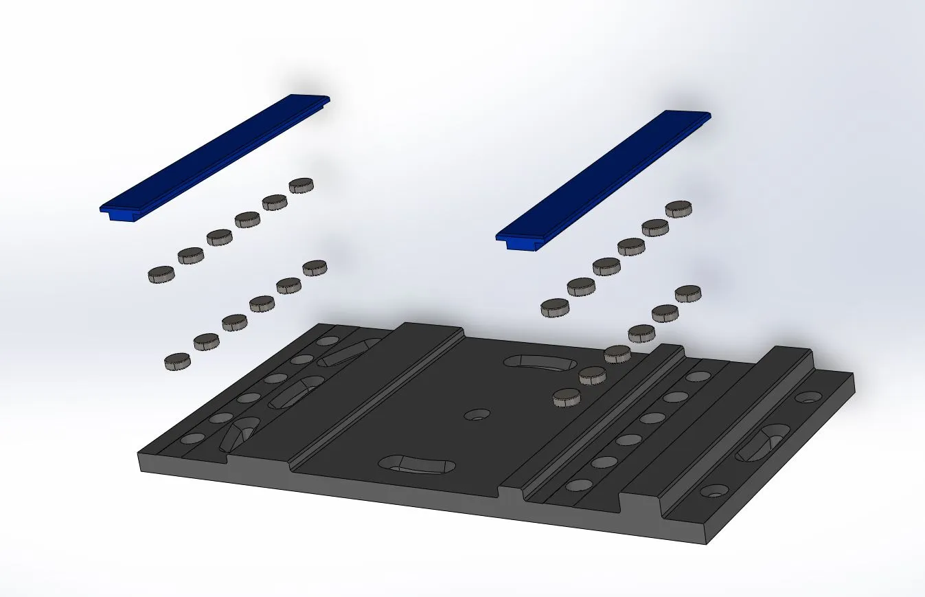 Giá đỡ cho cưa tròn Bosch trên ray FSN