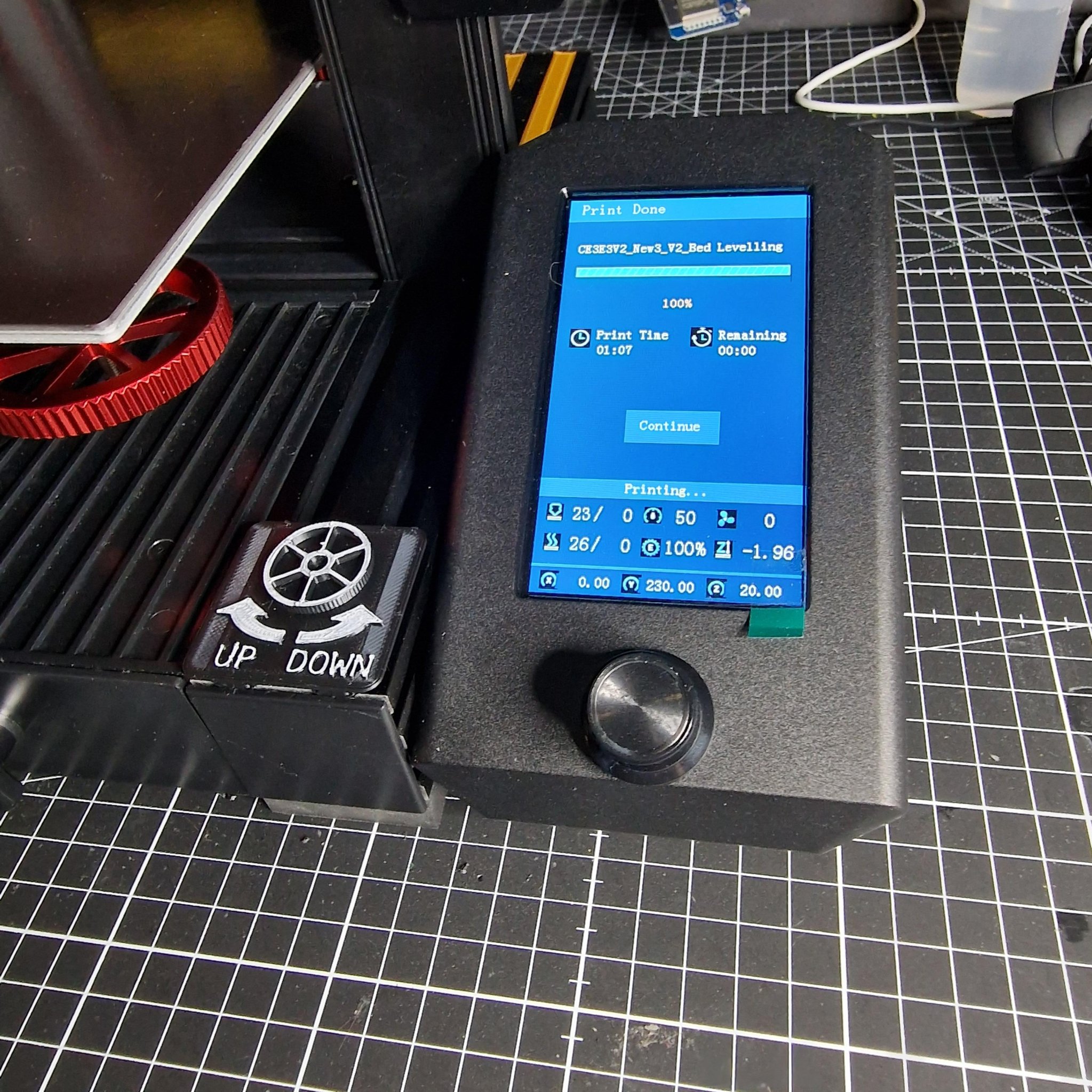 Nhắc nhở căn chỉnh giường in cho Ender & Sovol V2 4040